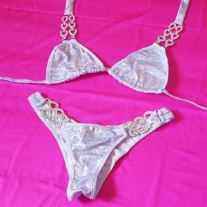 FRESH PEACHES CUSTOM SWIMWEAR, worn once